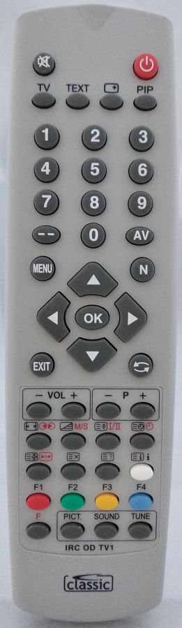 CLASSIC IRC84051 PROGRAMMABLE - Replacement remote control