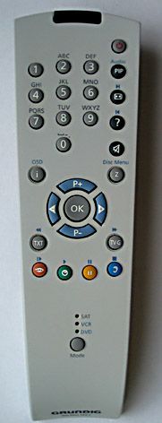 GRUNDIG TP100C, TP110C - helyettesítő távirányító