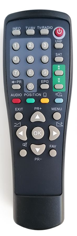 GENIUS DVB-T31, DVB-T32 - helyettesítő távirányító