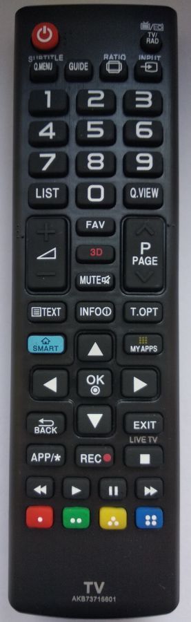 LG AKB74475479 - helyettesítő távirányító