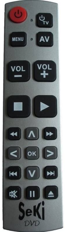 SEKI DVD silver - learning remote control