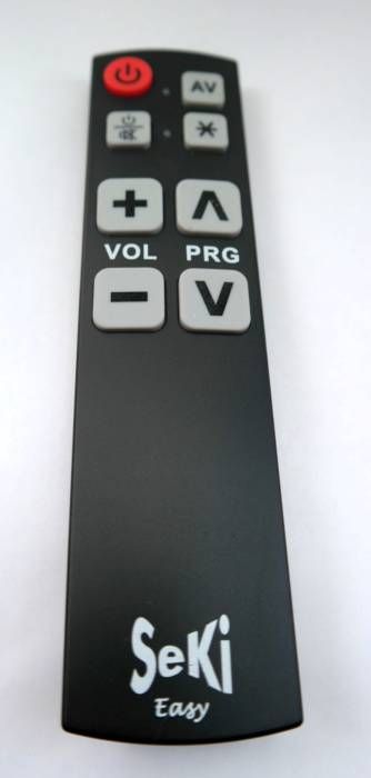 SEKI EASY black - learning remote control