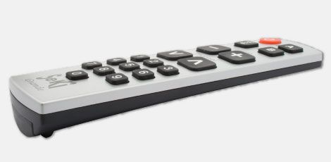 SEKI GRANDE silver-black - learning remote control