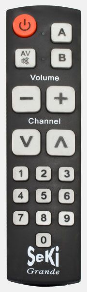 SEKI GRANDE black - learning remote control