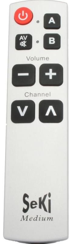 SEKI MEDIUM silver - learning remote control