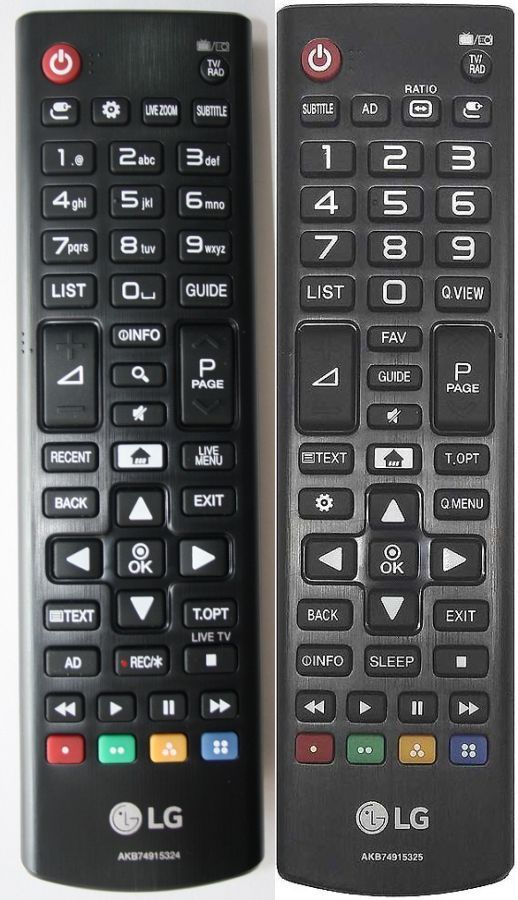 LG AKB74915325 (AKB74915324) - eredeti gyári távirányító