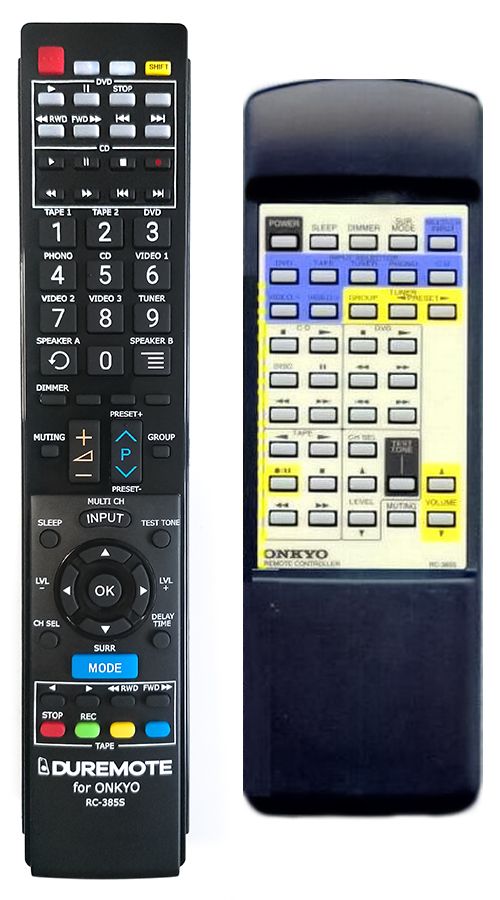 ONKYO RC-385S - távirányító duplikátum