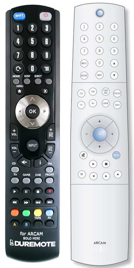 ARCAM SOLO MINI - távirányító duplikátum