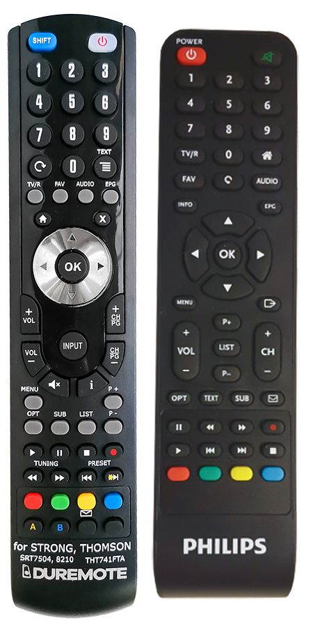 PHILIPS DTR3502BFTA - távirányító duplikátum