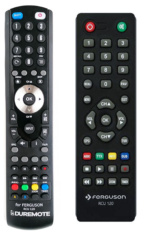 FERGUSON RCU-120 - távirányító duplikátum