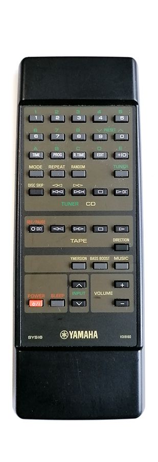 YAMAHA SYS16, V319160 - eredeti gyári távirányító