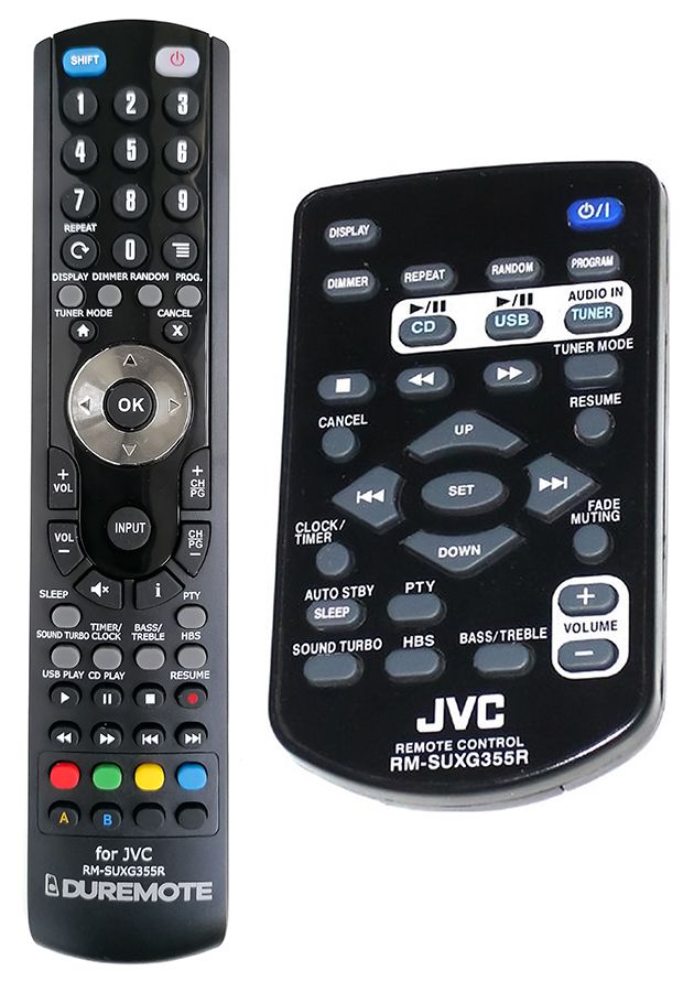 JVC RM-SUXG355R - távirányító duplikátum