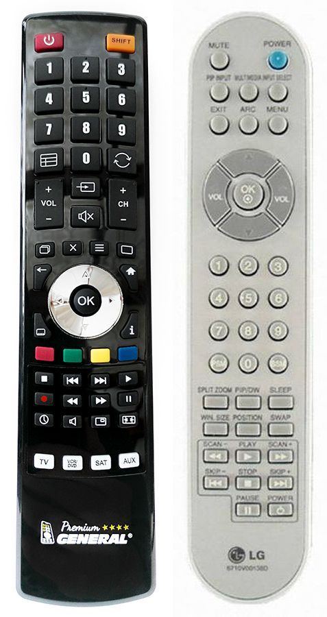 LG 6710V00138D -   


kompatibilis General márkájú távirányító