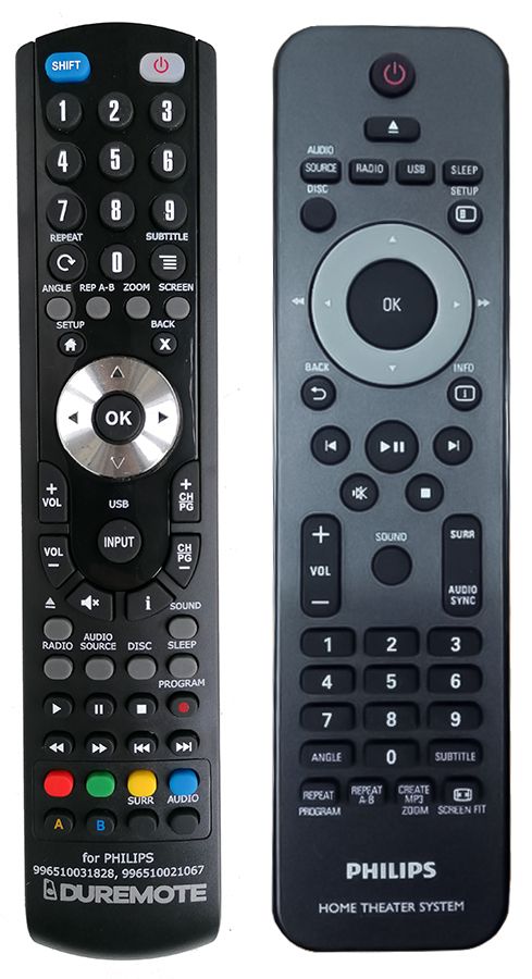 PHILIPS 996510031828, 996510051719 - távirányító duplikátum