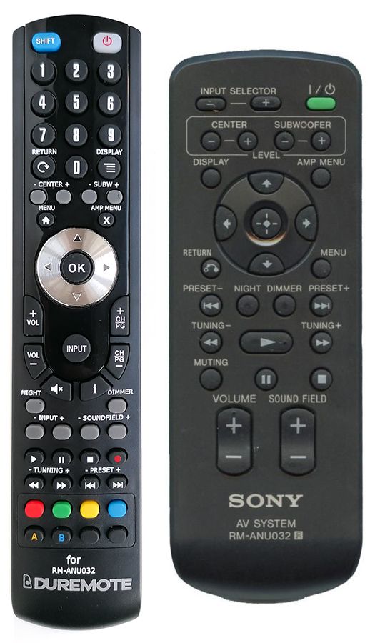 SONY RM-ANU032 - távirányító duplikátum