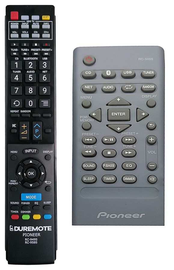 PIONEER RC-958S - távirányító duplikátum