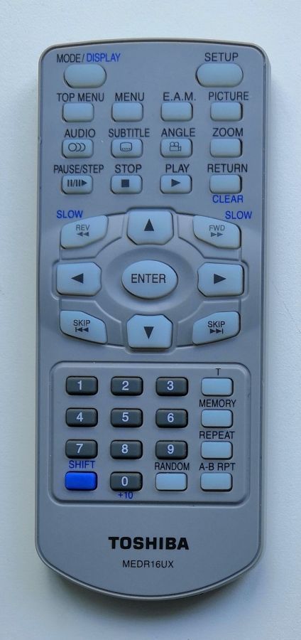 TOSHIBA MEDR16UX - eredeti gyári távirányító