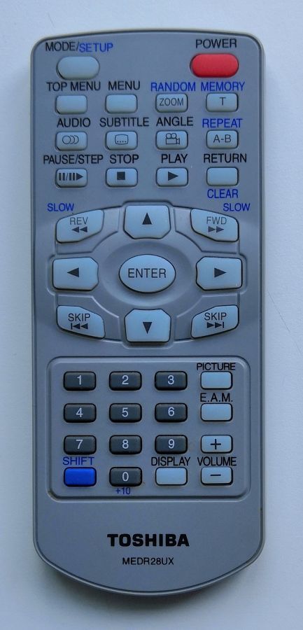 TOSHIBA MEDR28UX - eredeti gyári távirányító