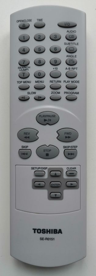 TOSHIBA SE-R0151 - eredeti gyári távirányító
