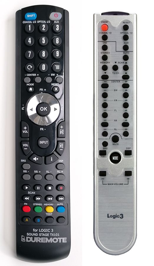 LOGIC3 SOUNDSTAGE TX101 - távirányító duplikátum