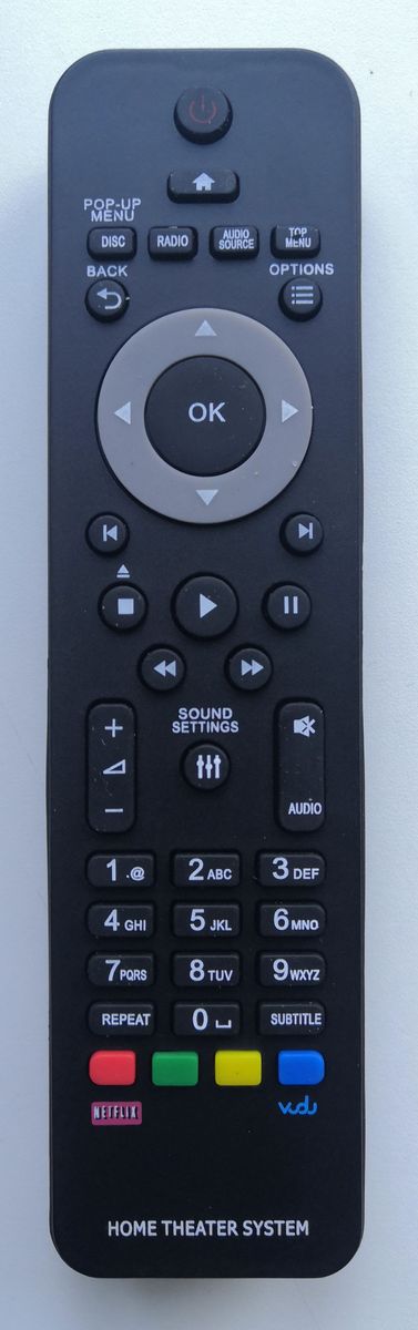 PHILIPS 996510045407, 996510047053, 996510056358 - helyettesítő távirányító