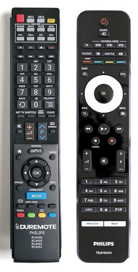 PHILIPS RC4492/01B - távirányító duplikátum