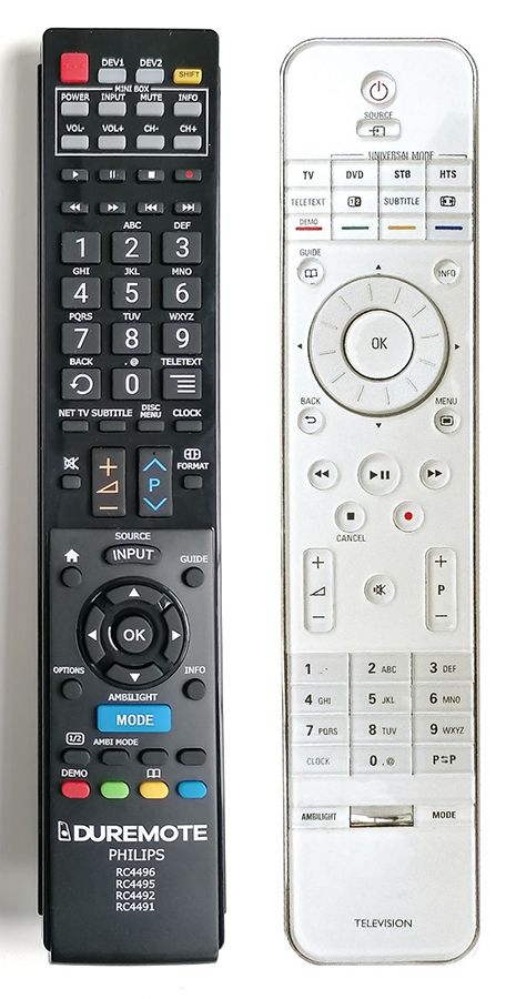 PHILIPS 312814720171, RC4491/01B - távirányító duplikátum