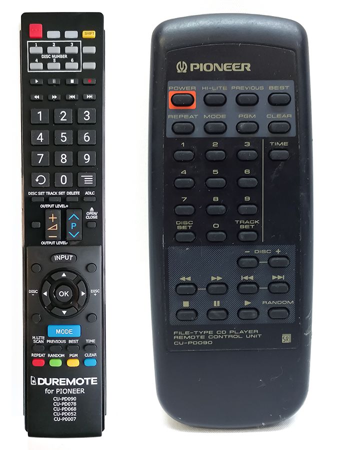 PIONEER CU-PD090 - távirányító duplikátum