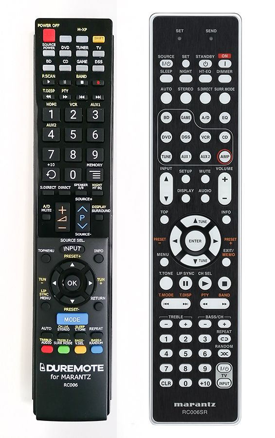 MARANTZ RC006SR - távirányító duplikátum