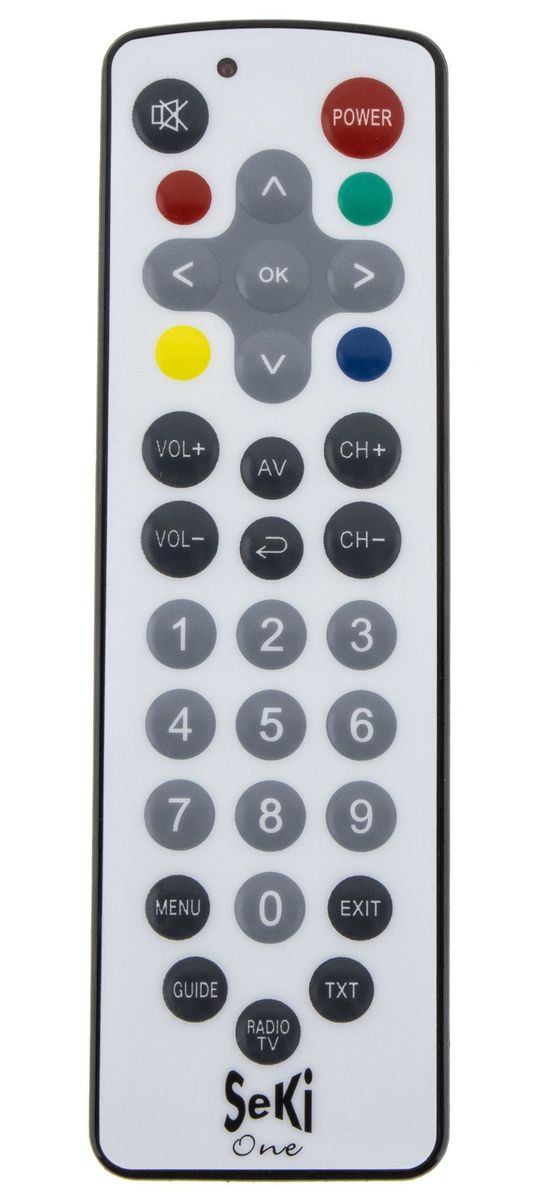 SEKI ONE white - waterproof hygienic antibacterial remote control