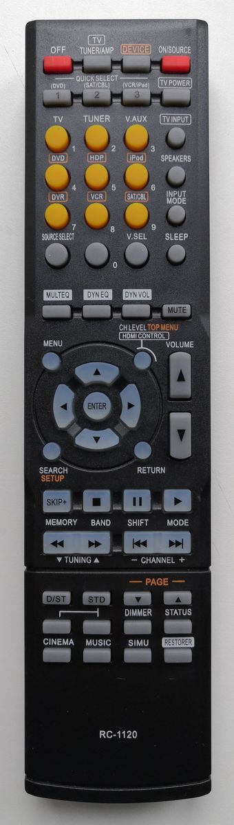 DENON RC-1120 - helyettesítő távirányító