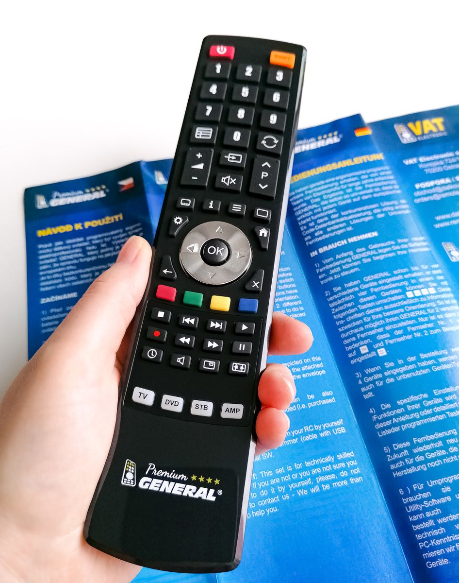 SCHNEIDER RC901A, RC903A -   


kompatibilis General márkájú távirányító