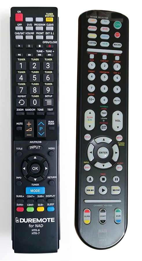 NAD HTR7 - távirányító duplikátum