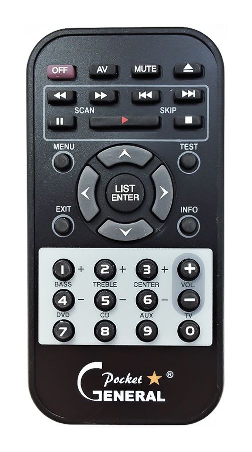 SONY RMT-AH412U -   


kompatibilis General márkájú távirányító