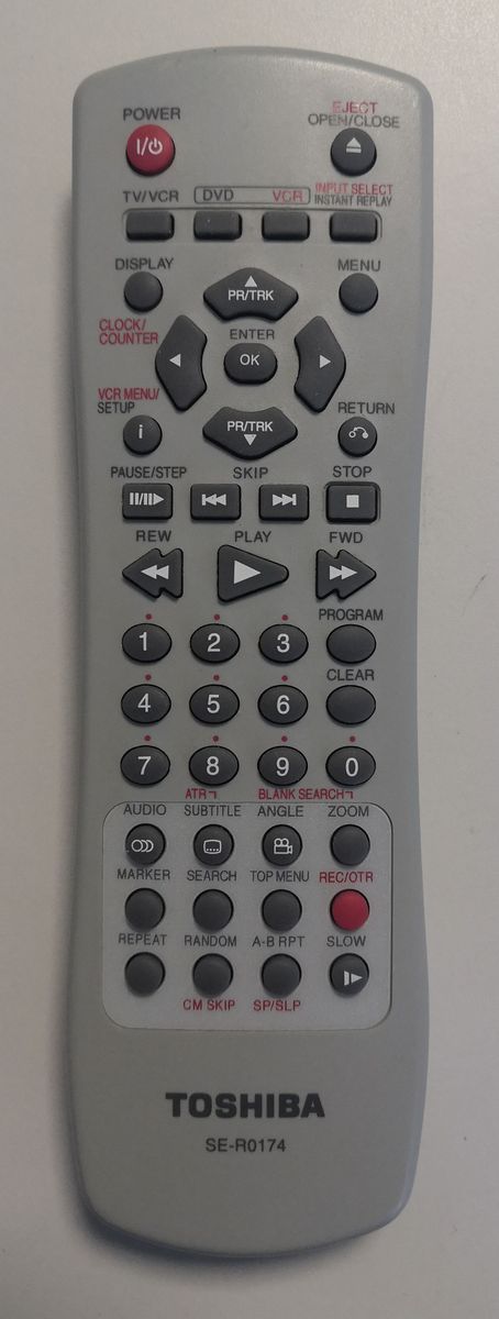 TOSHIBA SE-R0174 - eredeti gyári távirányító