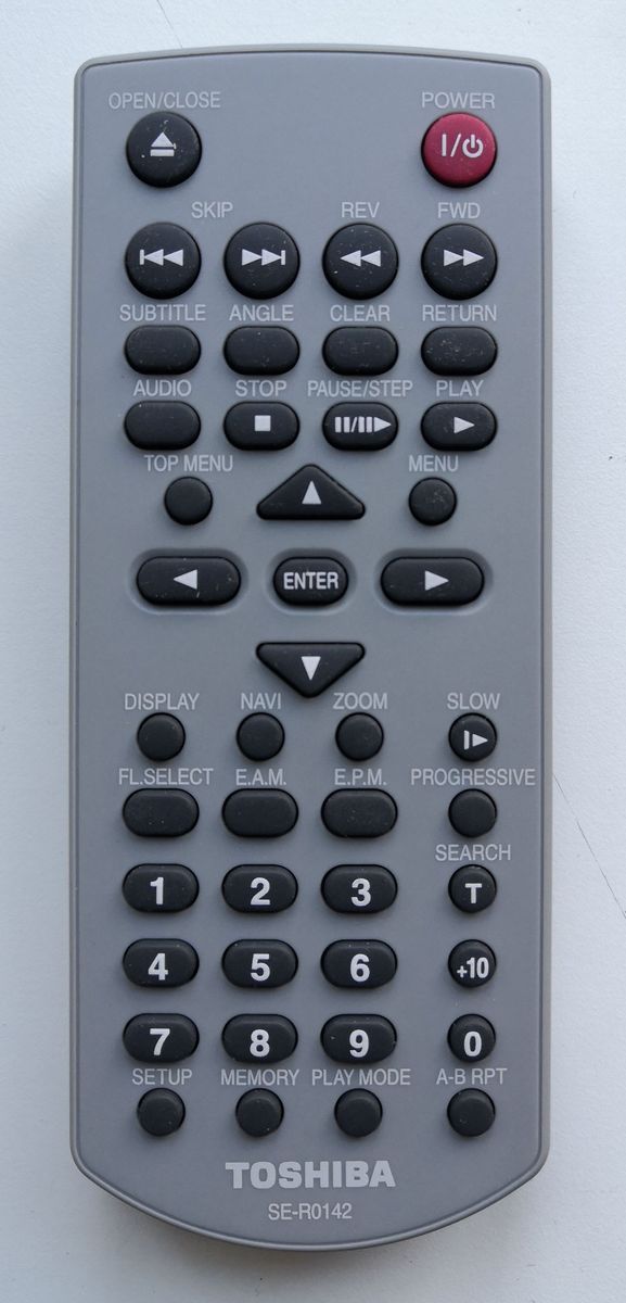 TOSHIBA SE-R0142 - eredeti gyári távirányító