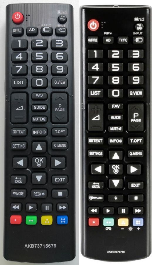LG AKB73975786 - helyettesítő távirányító