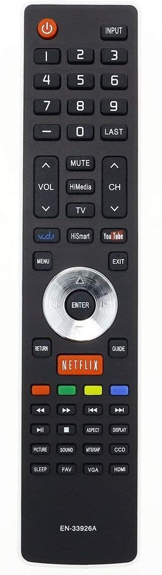 HISENSE EN-33926A - helyettesítő távirányító