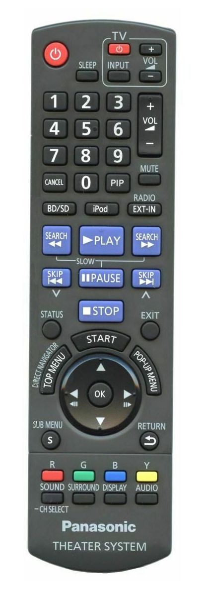 PANASONIC N2QAKB000092 - eredeti gyári távirányító