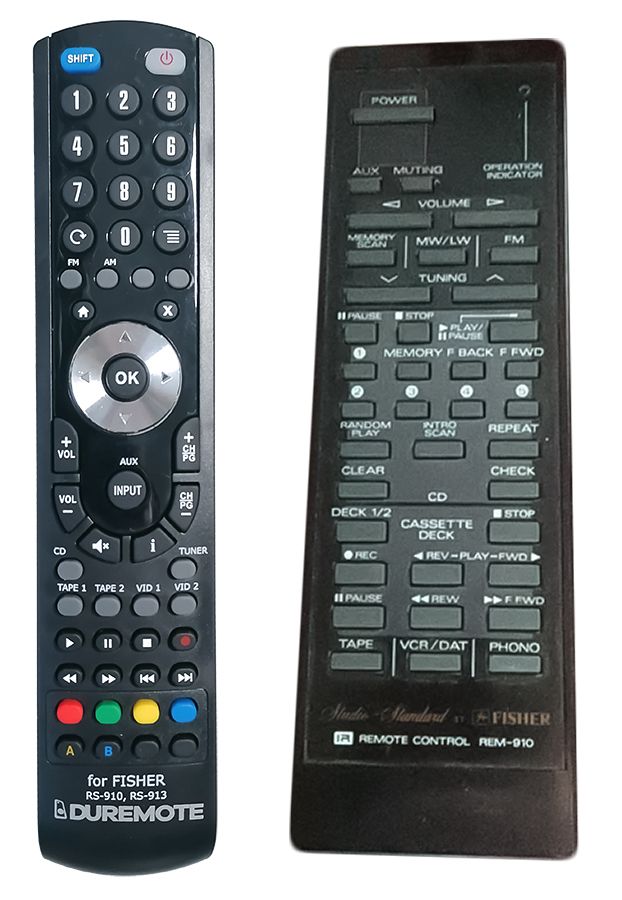 FISHER REM-910 - távirányító duplikátum