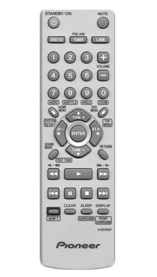 PIONEER AXD7407 - eredeti gyári távirányító