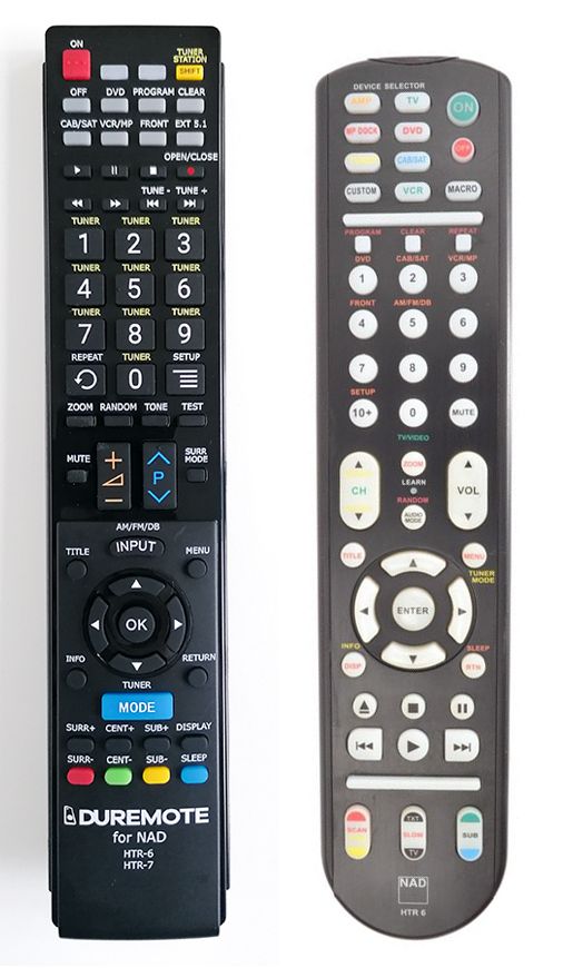 NAD HTR6 - távirányító duplikátum