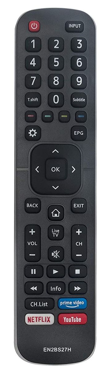HISENSE EN2BS27H - helyettesítő távirányító