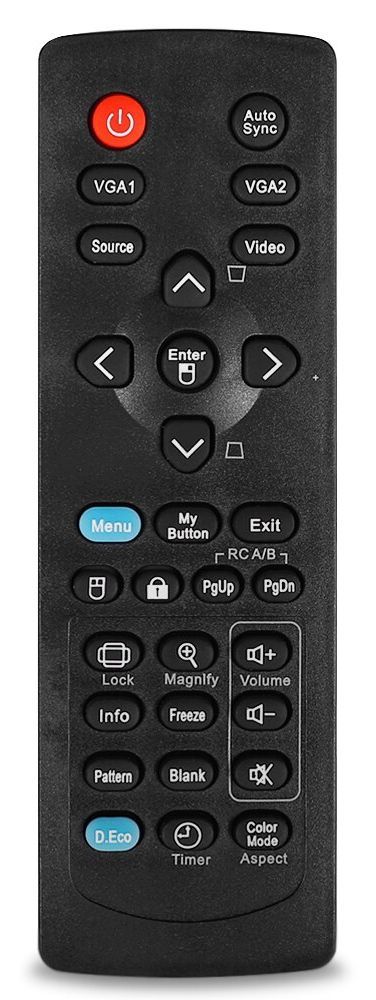 VIEWSONIC  A-00009441, PJD6223, PJD7822HDL - helyettesítő távirányító