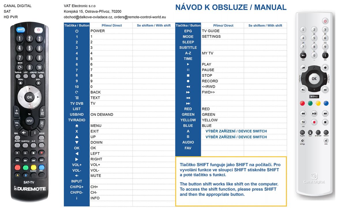 CANAL DIGITAL HD PVR 5720 -   


kompatibilis General márkájú távirányító
