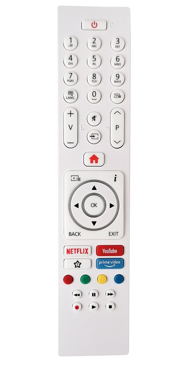 FINLUX RC43135P - eredeti gyári távirányító
FEHÉR