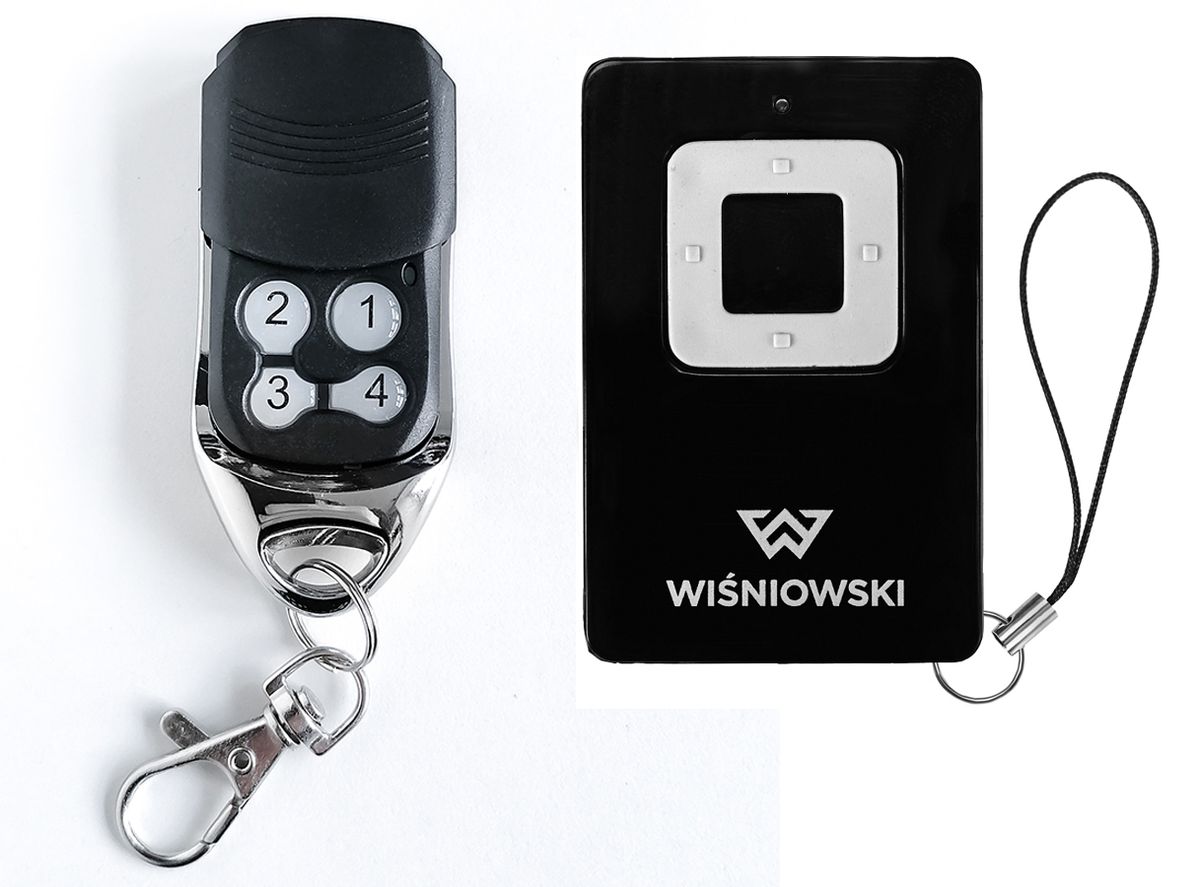 WISNIOWSKI 4GO, 4P433 433,92 MHz - rádió (RF) távirányító - duplikátum