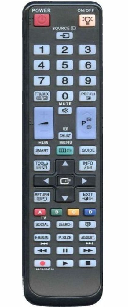 SAMSUNG AA59-00431A - helyettesítő távirányító