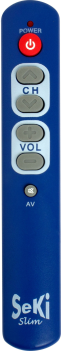 SEKI SLIM dark blue - learning remote control
