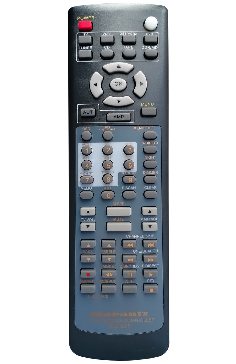 MARANTZ RC5300SR, SR4200, SR4300, SR4400, SR4700 - helyettesítő távirányító